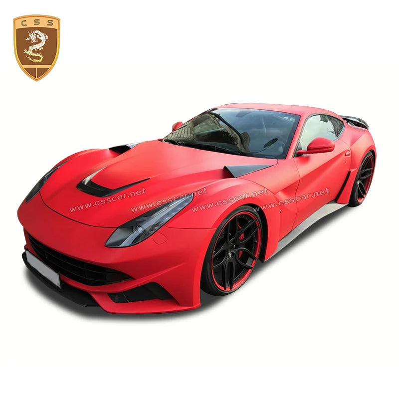 Carbon Fiber Hood Cover Air Vent For Ferrari F12 Berlinetta Body Kit Car Accessories Auto Tuning Part