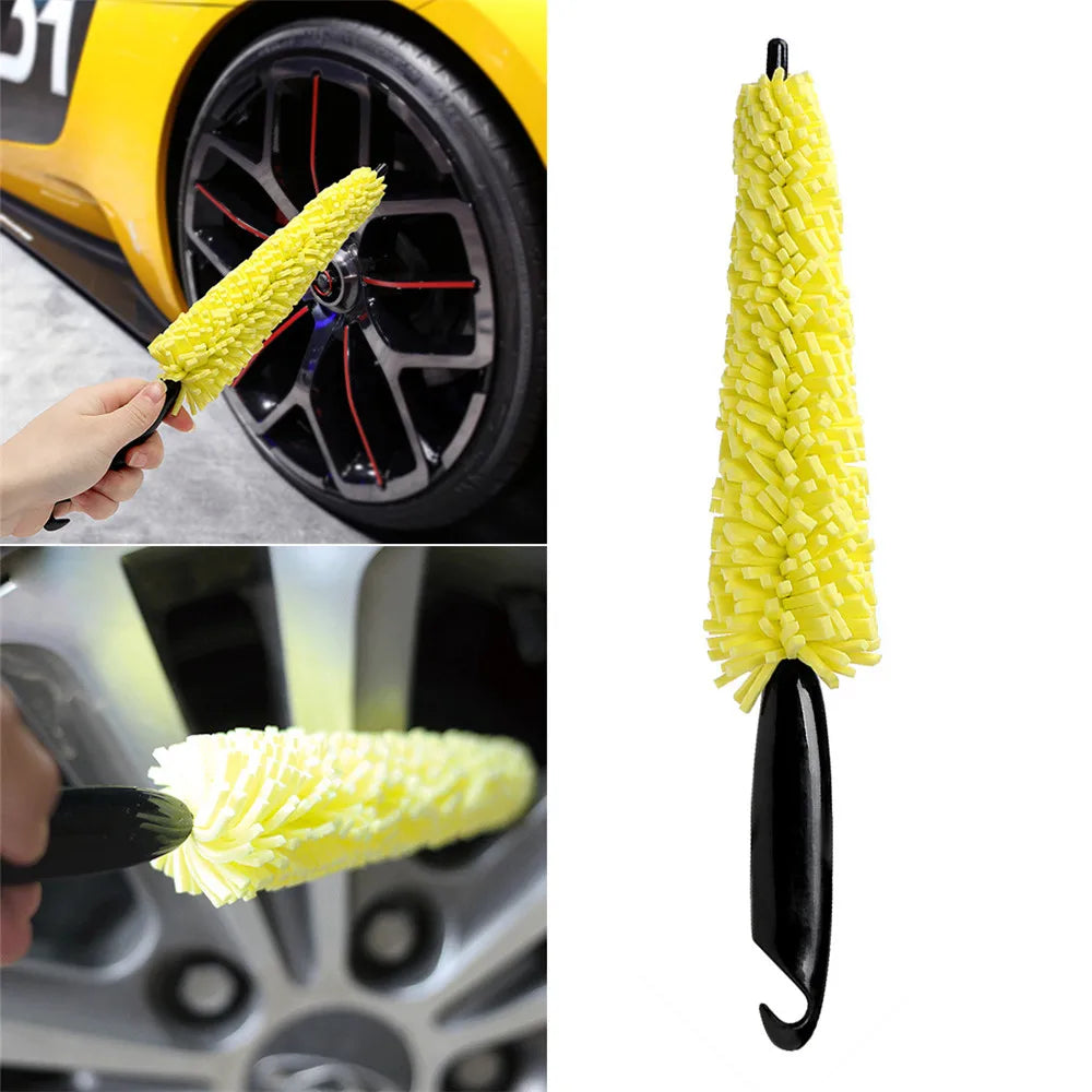 Microfiber Wheel Tire Rim Brush