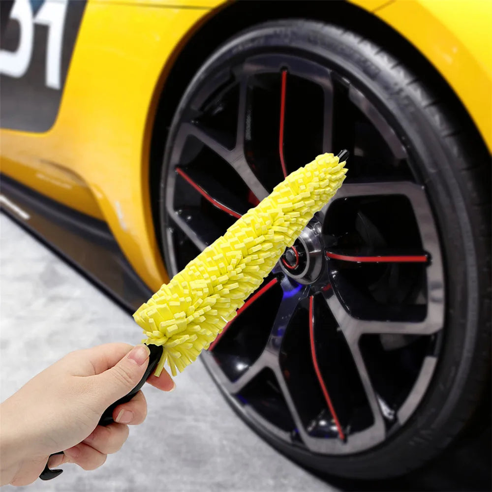 Microfiber Wheel Tire Rim Brush