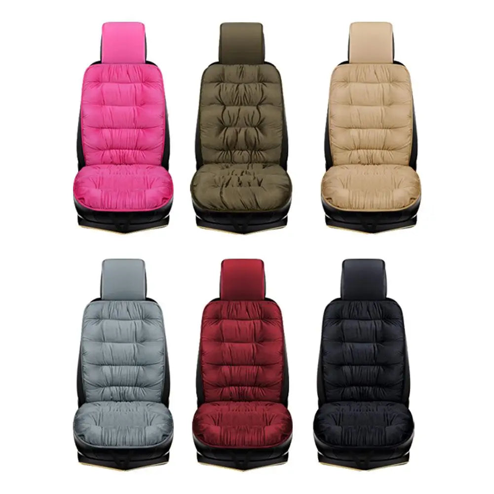 Autumn Winter Universal Plush Car Front Seat Cover