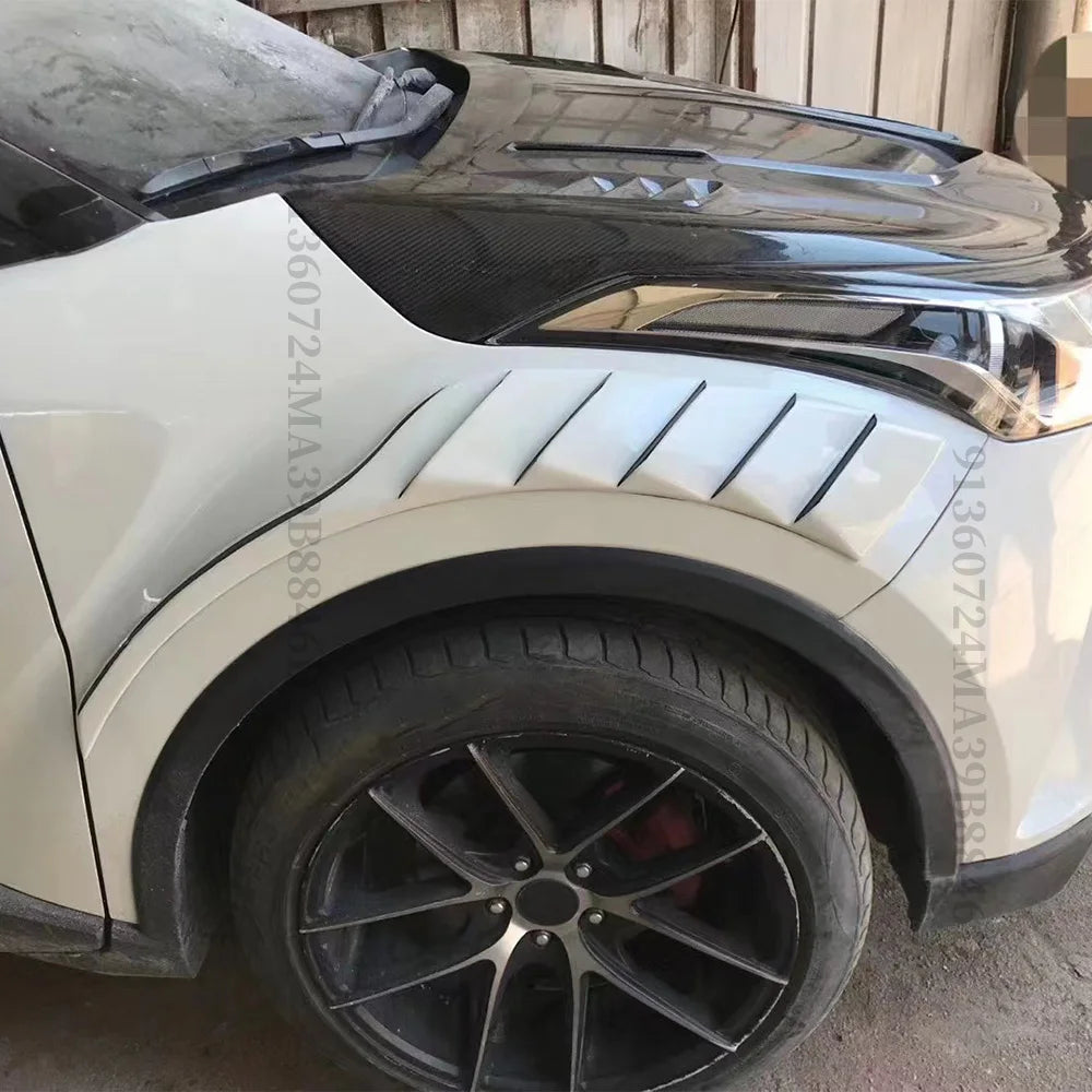 Sport Styling Front Wide Body Kit Wheel Brow Eyebrow Fender Tuning Accessories For TOYOTA CHR C-HR 2015-2022 Refit Modified Part