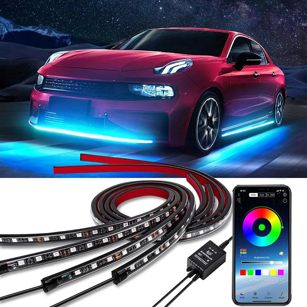 Neon LED RGB Car Underglow