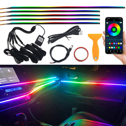 2/5/6 In 1 Car LED Ambient Lights