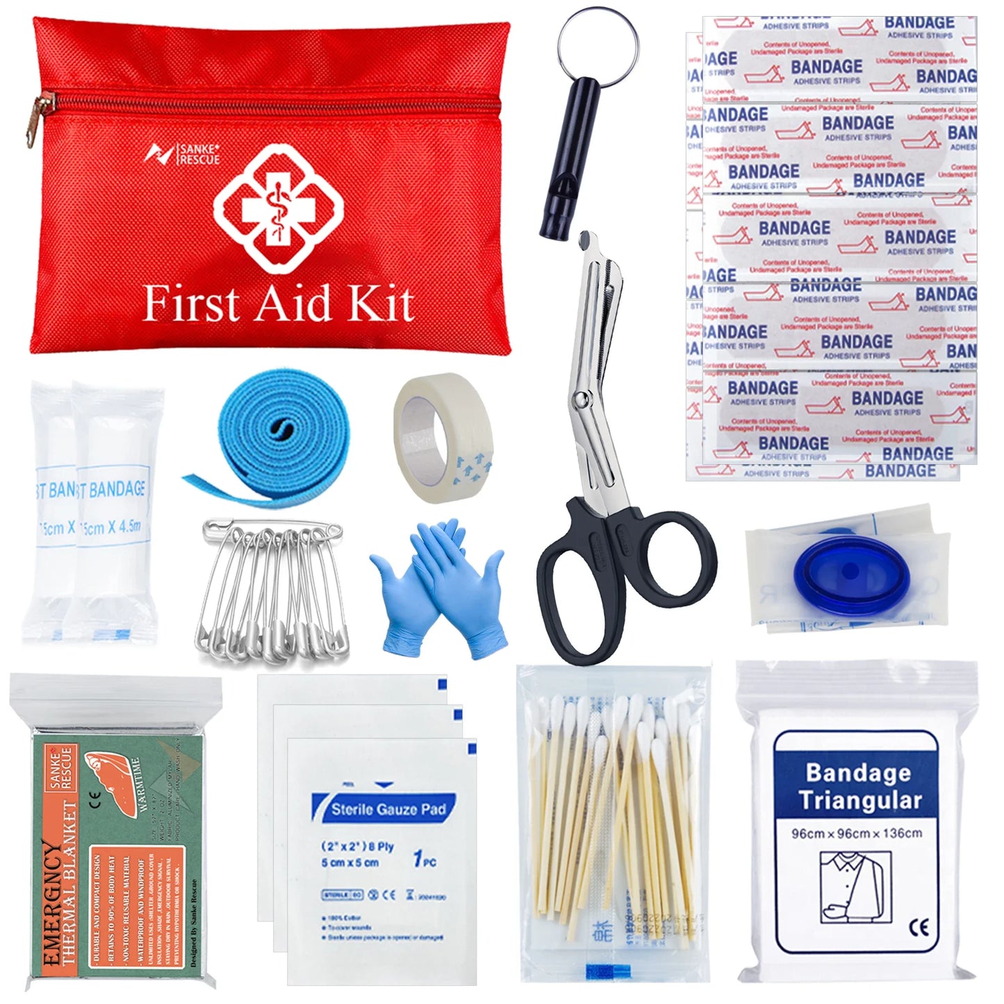 Tactical First Aid Kit In The Car