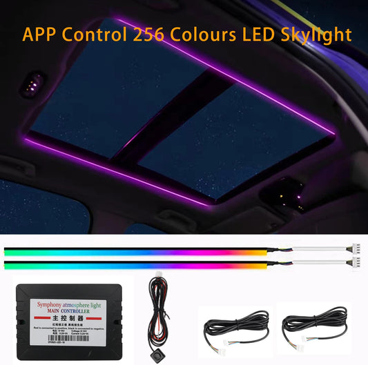 LED Skylight Ambient Light Atmosphere Sunroof Light